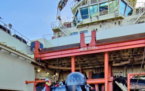 3p Logistics Ship Azimuth Thruster from Finland to Canada