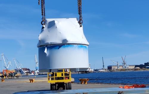 3p Logistics Ship Azimuth Thruster from Finland to Canada