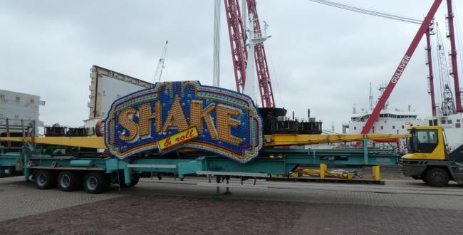 Spark Global Logistics Belgium Handle Shipment of Amusement Rides