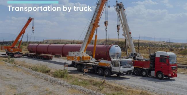 Eleven Danir 19 Handle Multimodal Transport of Autoclaves from Germany to Uzbekistan