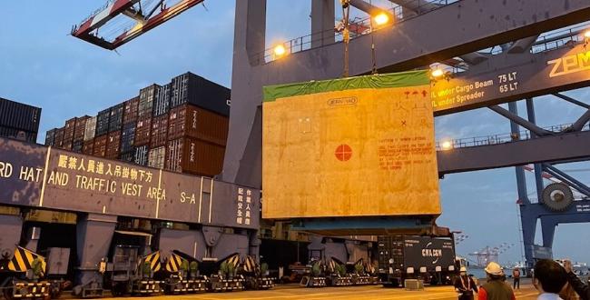 EZ Link with Heavy Machinery Shipment from Taiwan to Japan