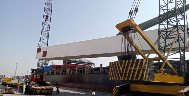 Noble Shipping Services Succeed in Heavy Lift Project