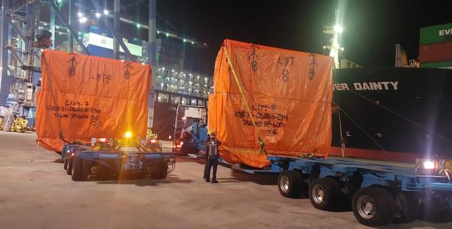 Ceekay Shipping Report on Recent Project Shipments
