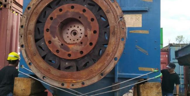 Athena & H2B Collaborate on Ship Engine Transport to Dubai