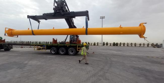 JSL Global Handle Telescopic Suction Pipe from Bahrain to Qatar