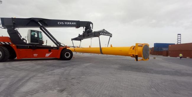 JSL Global Handle Telescopic Suction Pipe from Bahrain to Qatar