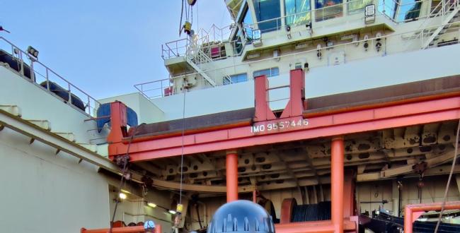 3p Logistics Ship Azimuth Thruster from Finland to Canada