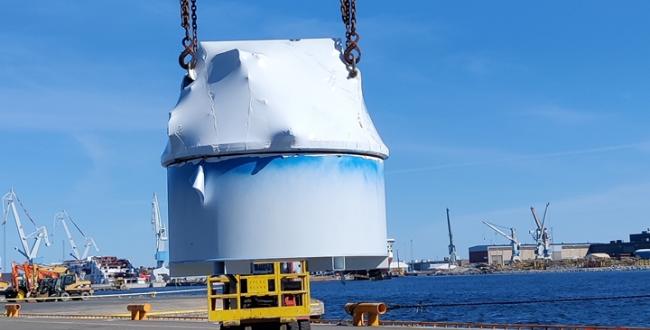 3p Logistics Ship Azimuth Thruster from Finland to Canada