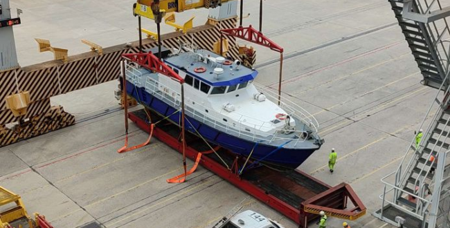 Aprojects Execute Patrol Boat Shipment to Sri Lanka