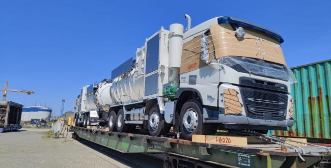 KGE Manage Multimodal Vacuum Transport to Kazakhstan