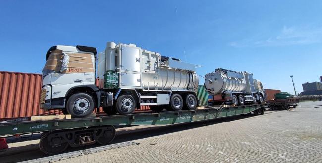 KGE Manage Multimodal Vacuum Transport to Kazakhstan