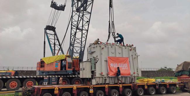 Go Gauge Projects Ship Transformers from India to Nigeria