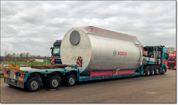 KGE Transport Steam Boilers from Germany to Kazakhstan