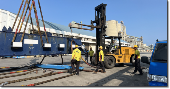 EZ Link Handle Heavy Lift Movement from Taiwan to United States