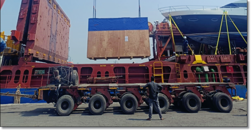 Ceekay Shipping Complete Forging Machine Movement to Mumbai