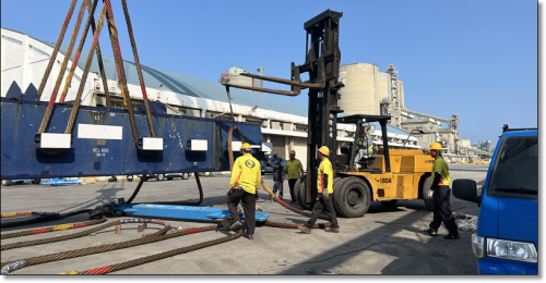 EZ Link Handle Heavy Lift Movement from Taiwan to United States