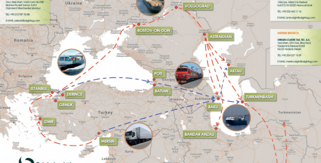 Origin Logistics with Transshipment of Cargo in Derince