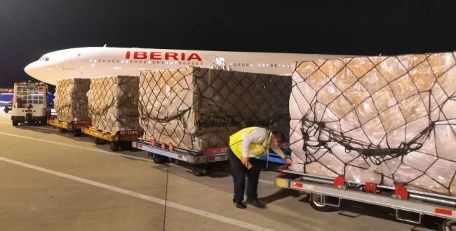 Plaza Forwarding Handles 2 Charter Flights Filled with Medical Aid